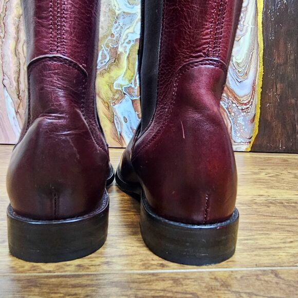 Wolverine 1000 Mile Heritage Darcy Women's Boots Cherry Red Leather Size 5.5B - Picture 6 of 14